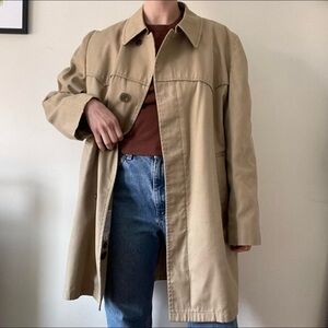 Men’s London Fog long tan coat